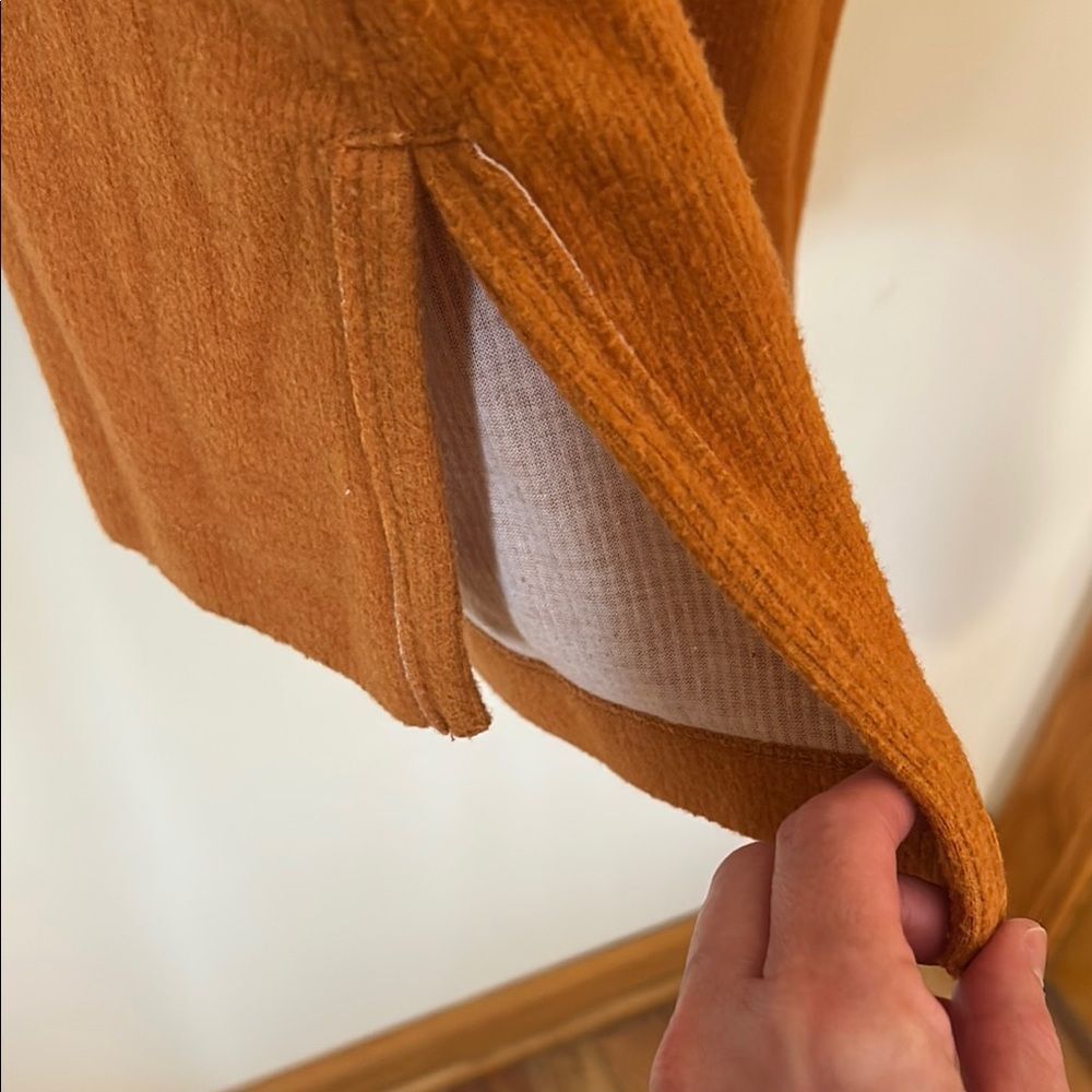 Anthropologie High-neck Tunic Sweater Beige Tan Size L - Picture 8 of 10